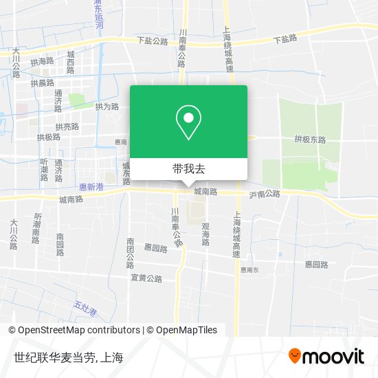 世纪联华麦当劳地图
