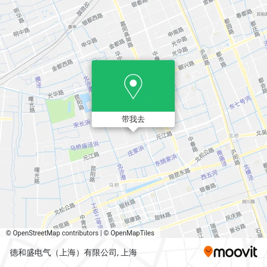 德和盛电气（上海）有限公司地图