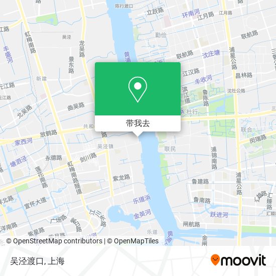 吴泾渡口地图