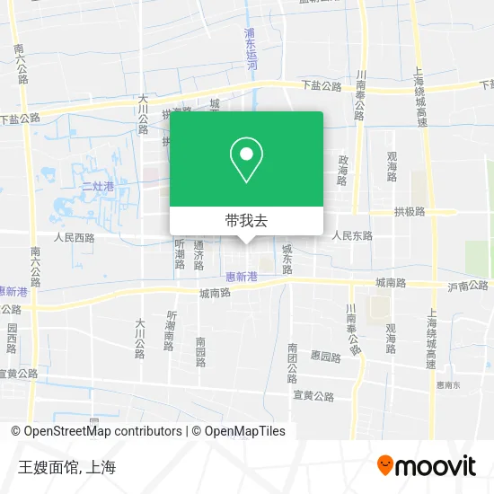 王嫂面馆地图