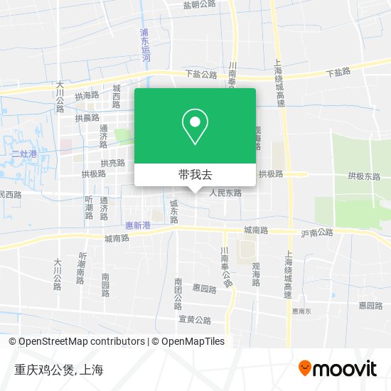 重庆鸡公煲地图