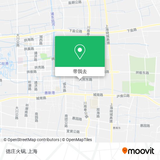 德庄火锅地图