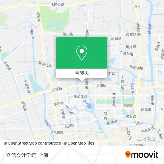 立信会计学院地图