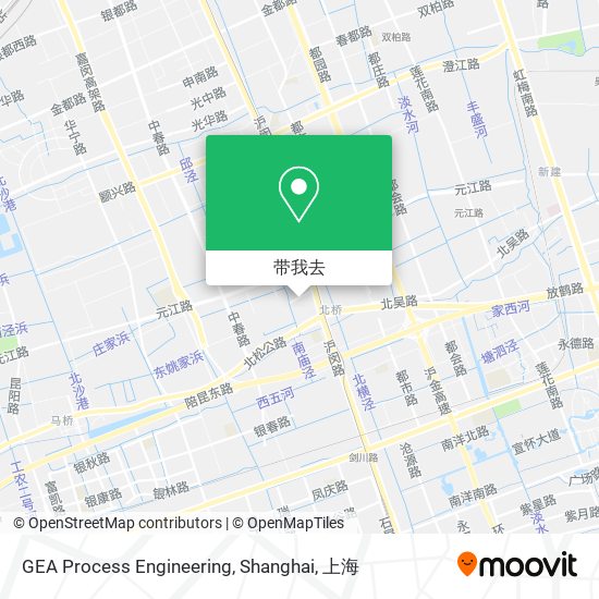 GEA Process Engineering, Shanghai地图