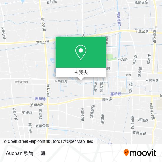 Auchan 欧尚地图