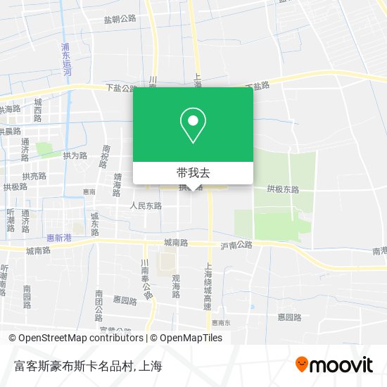 富客斯豪布斯卡名品村地图