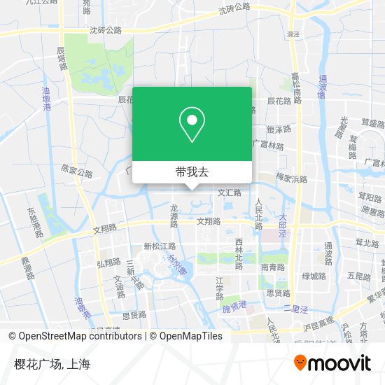 樱花广场地图