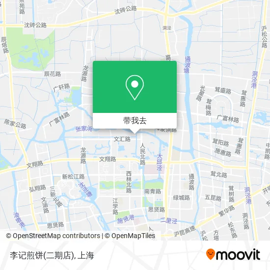 李记煎饼(二期店)地图