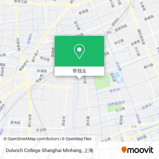 Dulwich College Shanghai Minhang地图