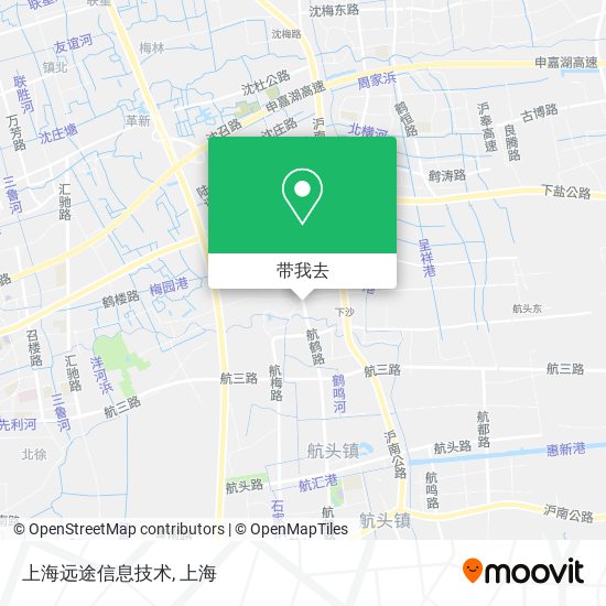 上海远途信息技术地图