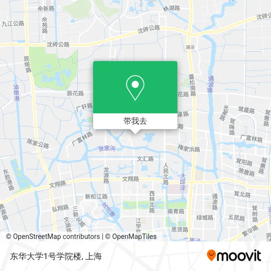 东华大学1号学院楼地图
