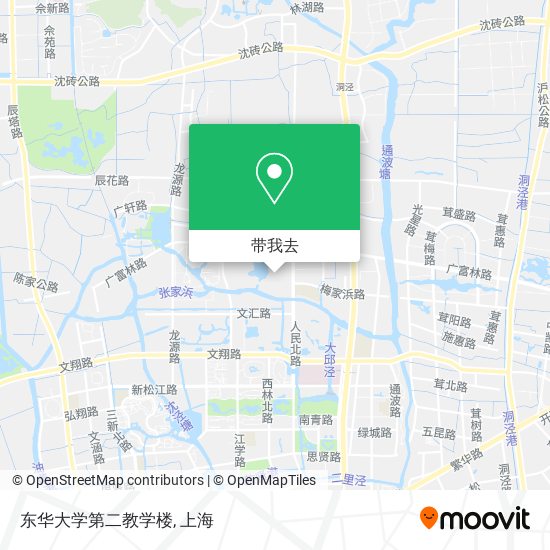 东华大学第二教学楼地图