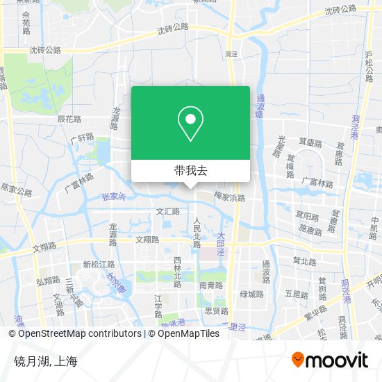 镜月湖地图