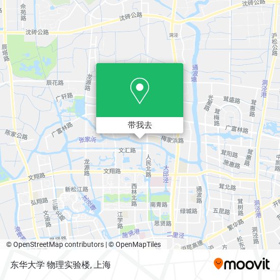 东华大学 物理实验楼地图