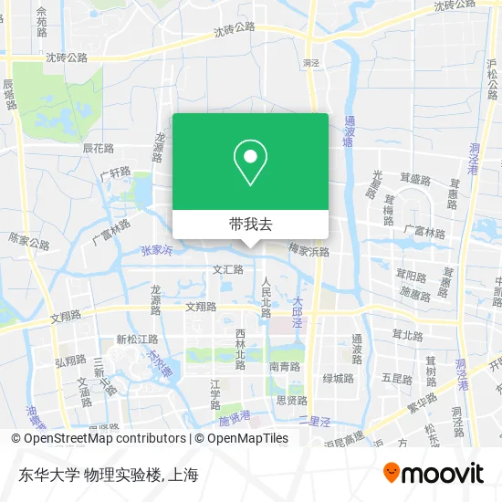 东华大学 物理实验楼地图