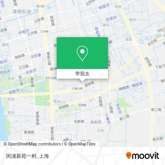 闵浦新苑一村地图