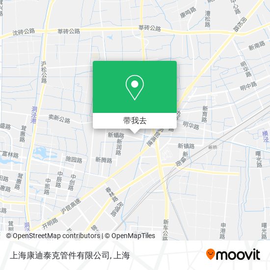 上海康迪泰克管件有限公司地图