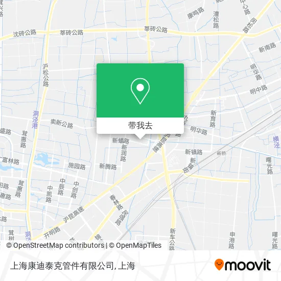 上海康迪泰克管件有限公司地图