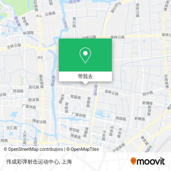 伟成彩弹射击运动中心地图