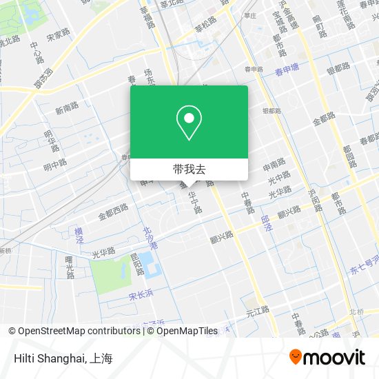 Hilti Shanghai地图