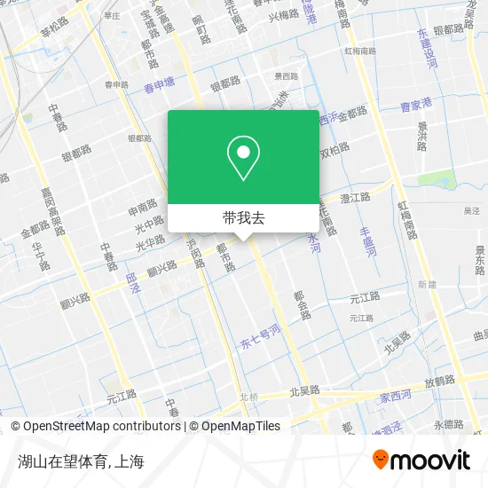 湖山在望体育地图