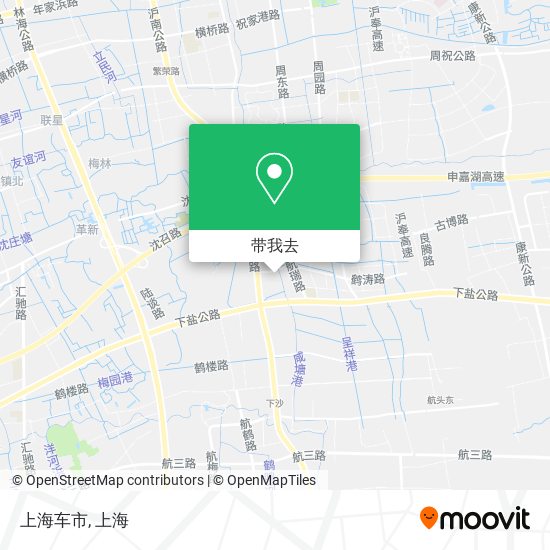 上海车市地图