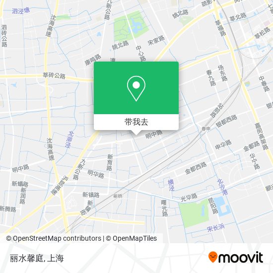 丽水馨庭地图