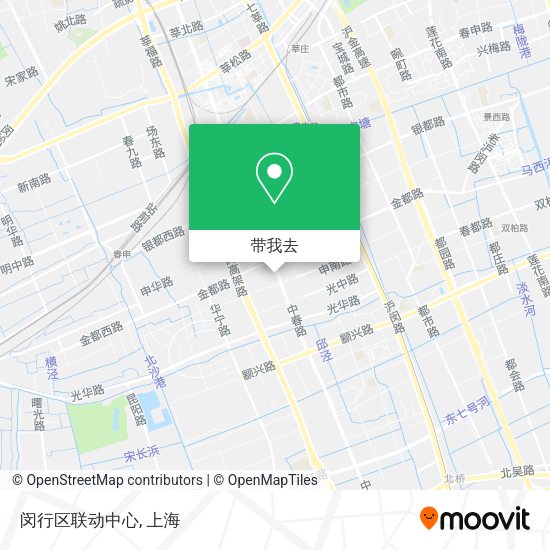 闵行区联动中心地图