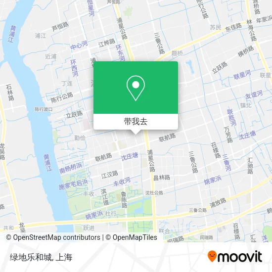 绿地乐和城地图