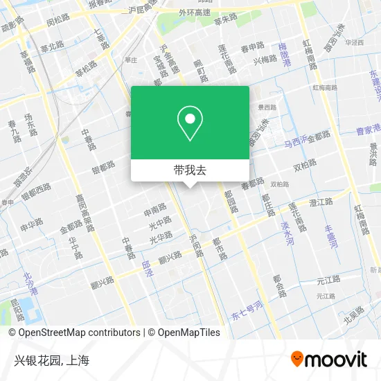兴银花园地图