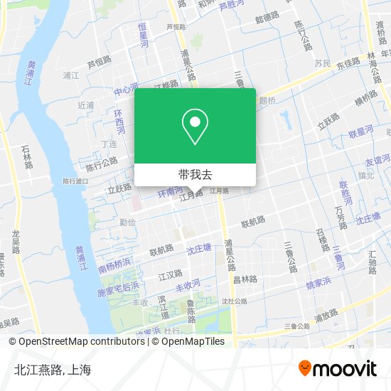 北江燕路地图