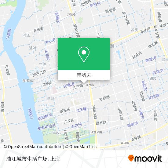 浦江城市生活广场地图