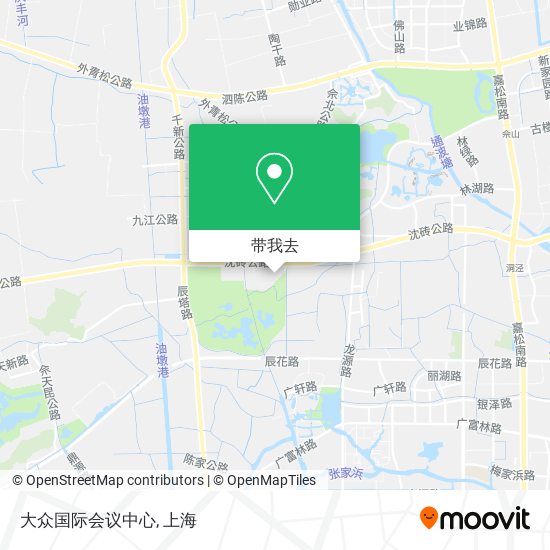 大众国际会议中心地图