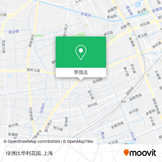 绿洲比华利花园地图