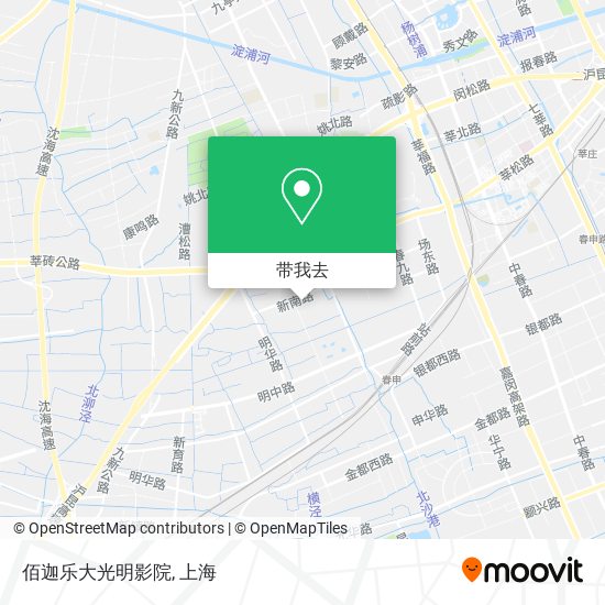 佰迦乐大光明影院地图