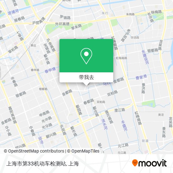 上海市第33机动车检测站地图