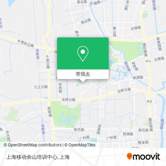 上海移动佘山培训中心地图