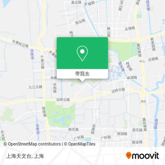 上海天文台地图
