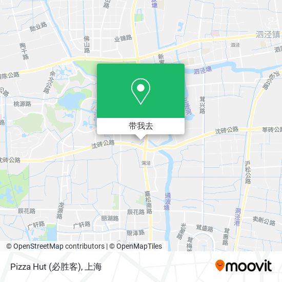 Pizza Hut (必胜客)地图