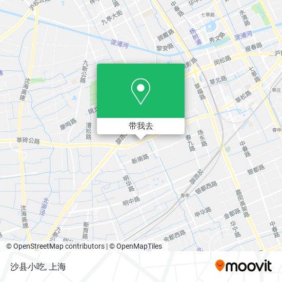 沙县小吃地图