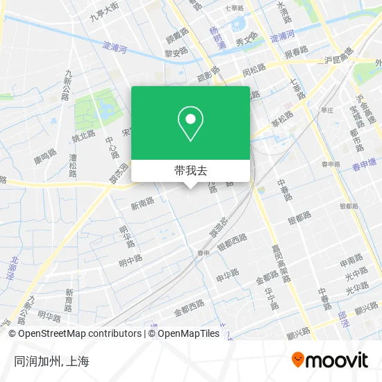 同润加州地图