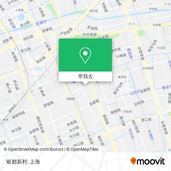 银都新村地图