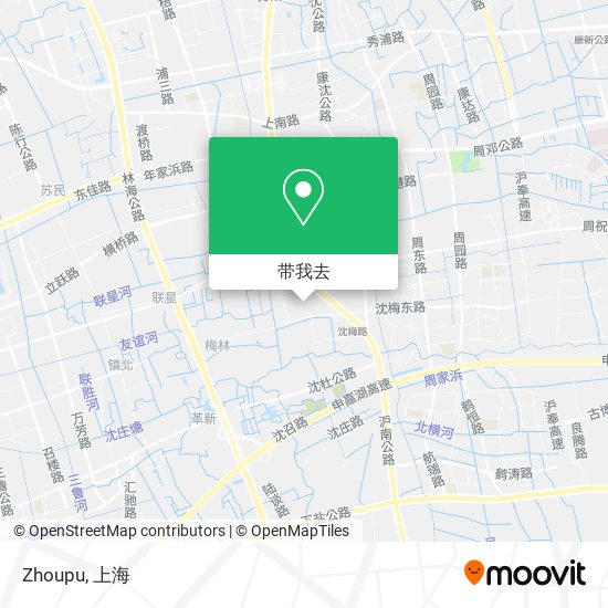 Zhoupu地图