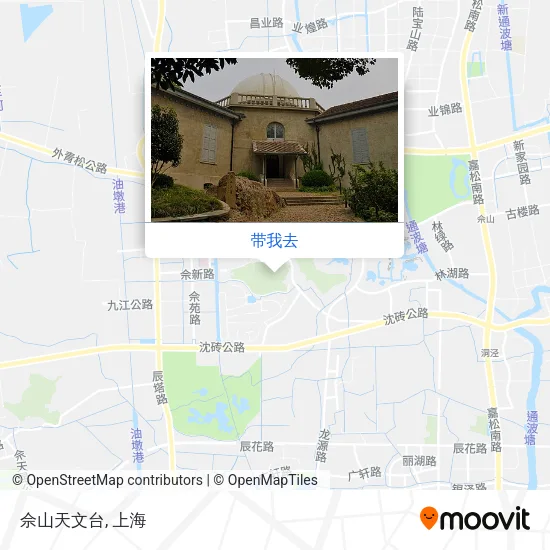 佘山天文台地图