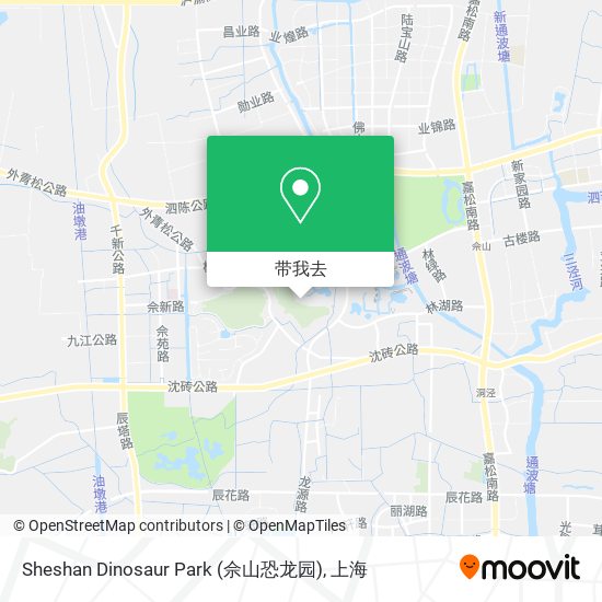 Sheshan Dinosaur Park (佘山恐龙园)地图