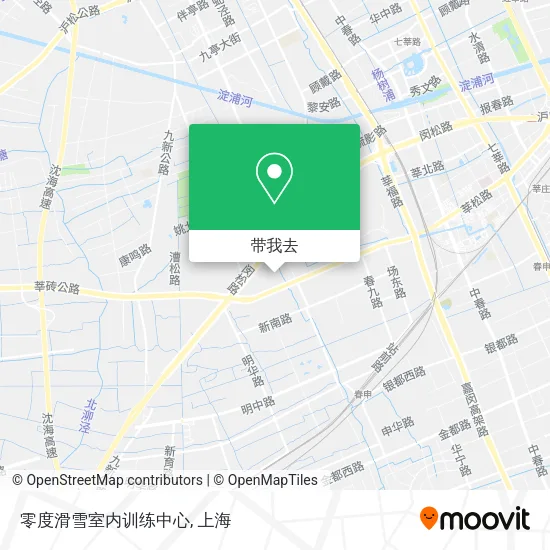 零度滑雪室内训练中心地图