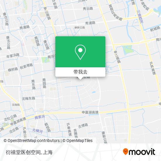 衍禧堂医创空间地图