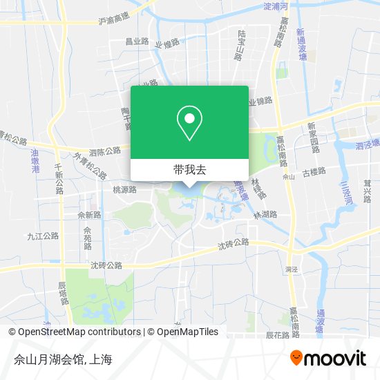 佘山月湖会馆地图