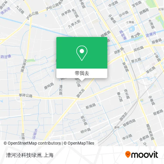 漕河泾科技绿洲地图