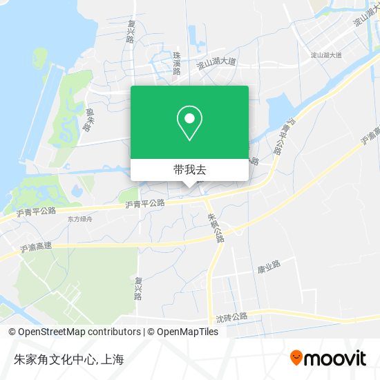 朱家角文化中心地图
